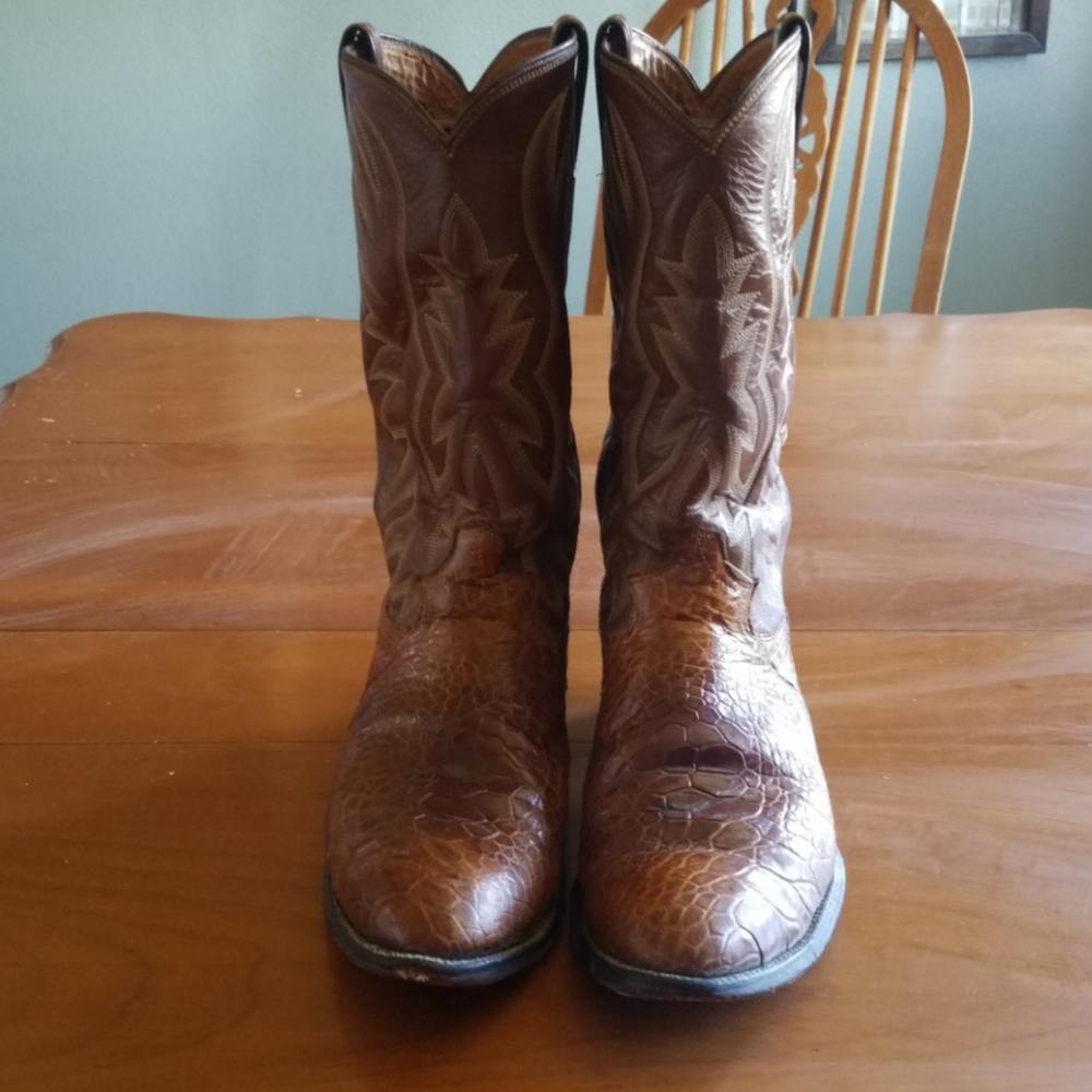 EUC Size 11 Justin brand Alligator Boots
